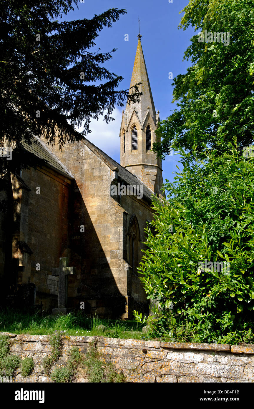 St.Peter`s Church, Stretton-on-Fosse, Warwickshire, England, UK Stock Photo